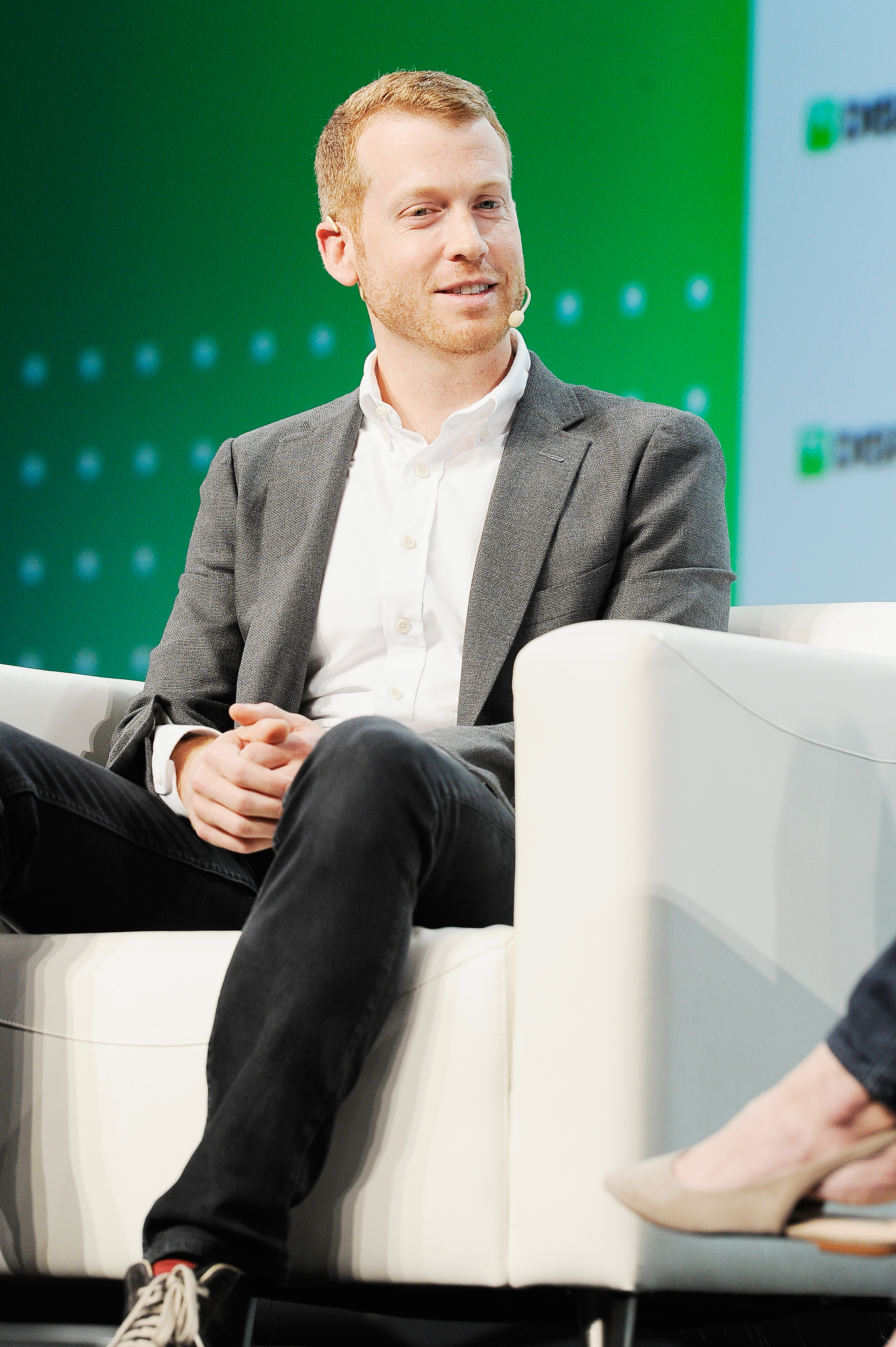 Kyle Vogt speaking at TechCrunch Disrupt