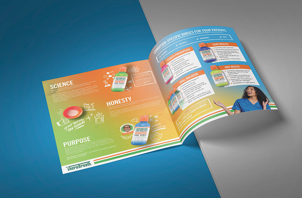 TheraBreath professional campaign creative