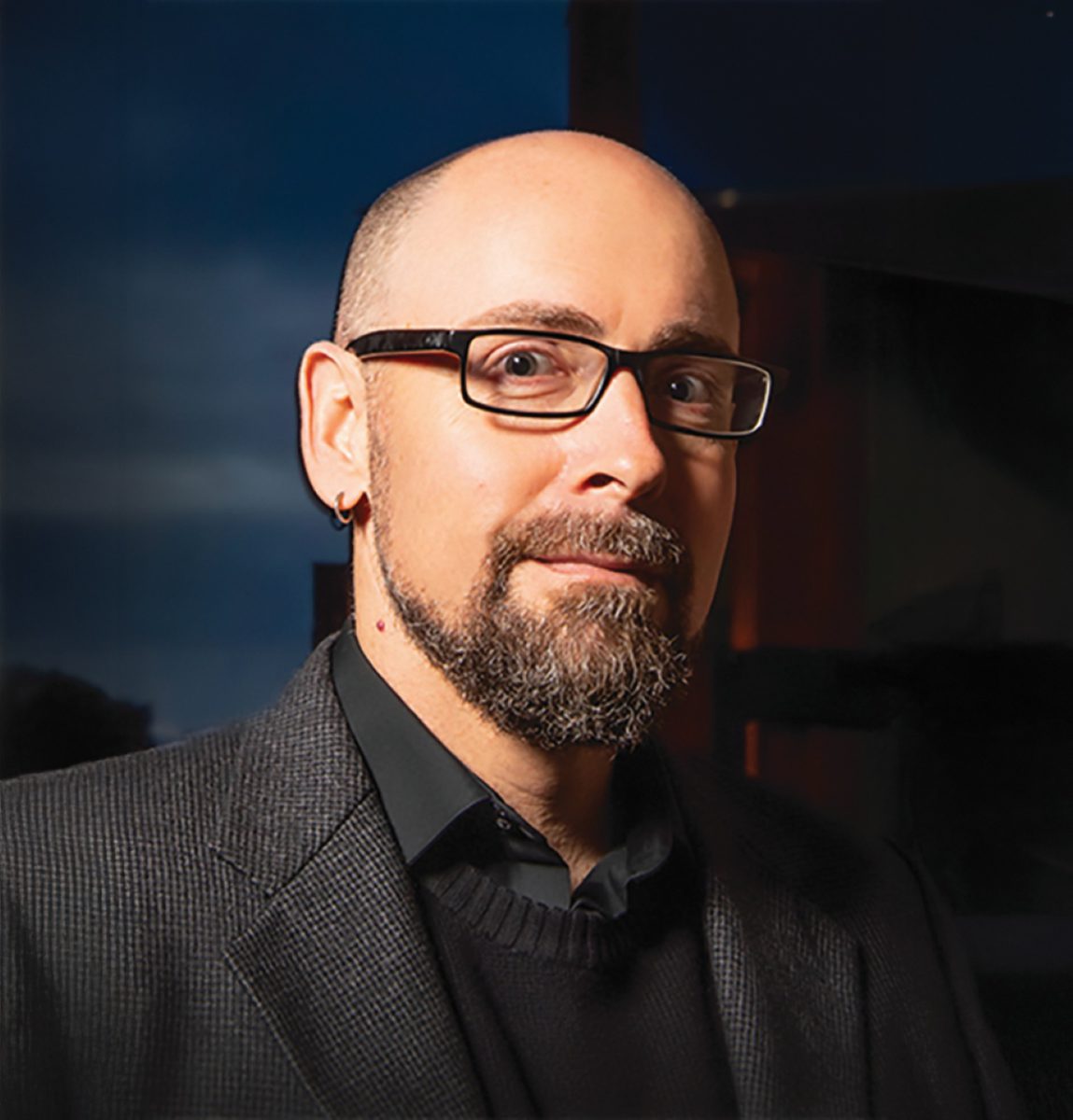 Portrait of Lark Theater executive artistic director Josh Costello