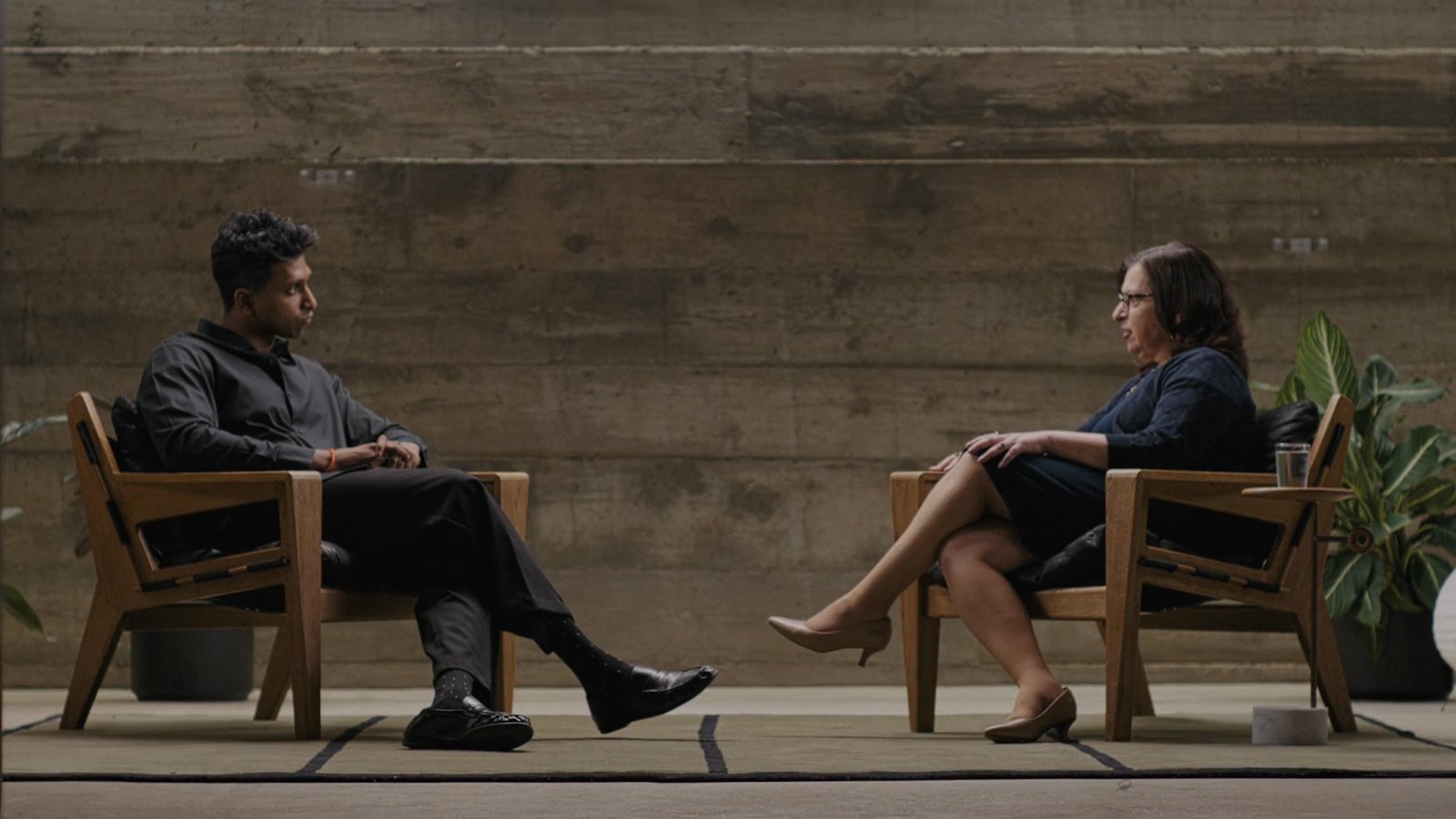 Latent co-founder Sriram Somasundaram in conversation with a health system leader