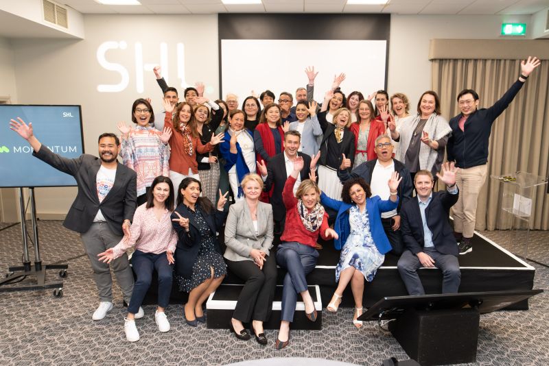 SHL colleagues and distributor partners gathered at the 2023 distributor conference