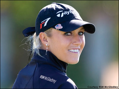 Golfer Natalie Gulbis, an early Legacy Direct client