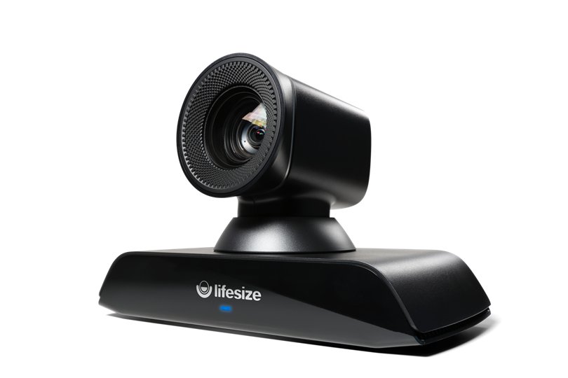 Front view of a Lifesize Icon 700 conference room camera