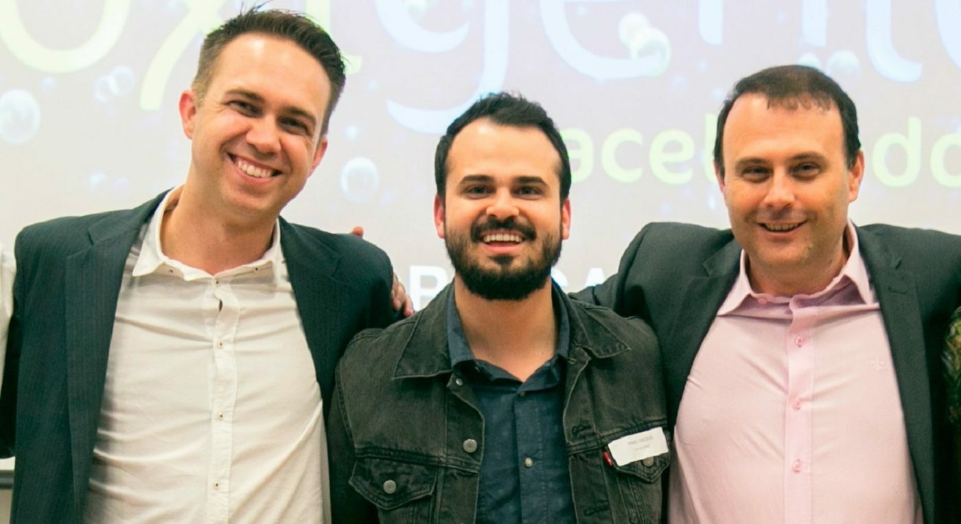 Liga Ventures founders Guilherme Massa, Daniel Grossi and Rogério Tamassia