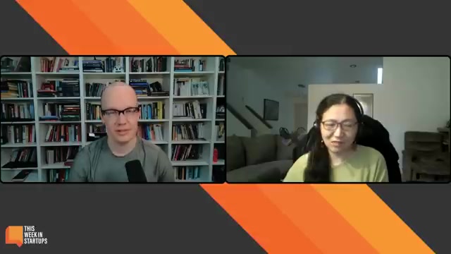 Linda Gray speaking with Alex Wilhelm during a video interview about Mastertech.ai