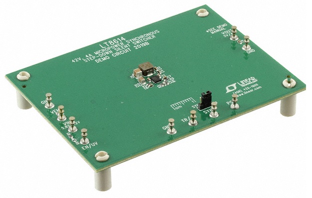 Linear Technology DC2019B demonstration board with an LT8614 regulator at its center