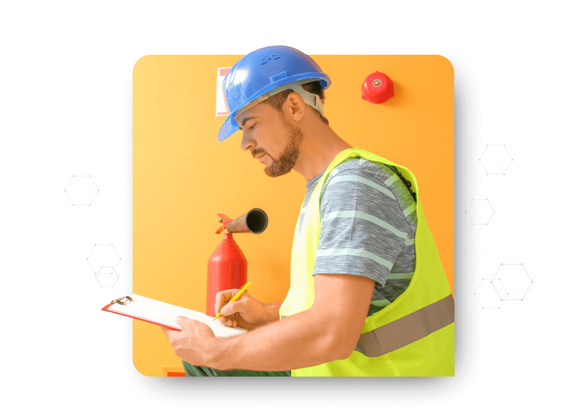 Lingo SafeLine fire, life and safety product marketing artwork