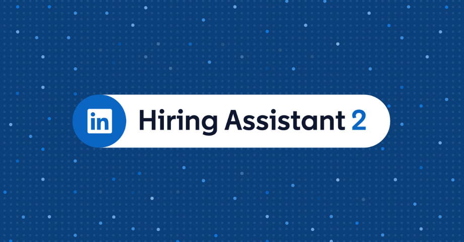 Official blue Hiring Assistant 2 announcement artwork