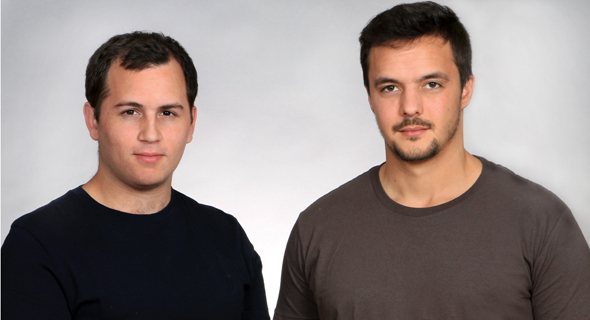 GK8 co-founders Shahar Shamai, left, and Lior Lamesh, right