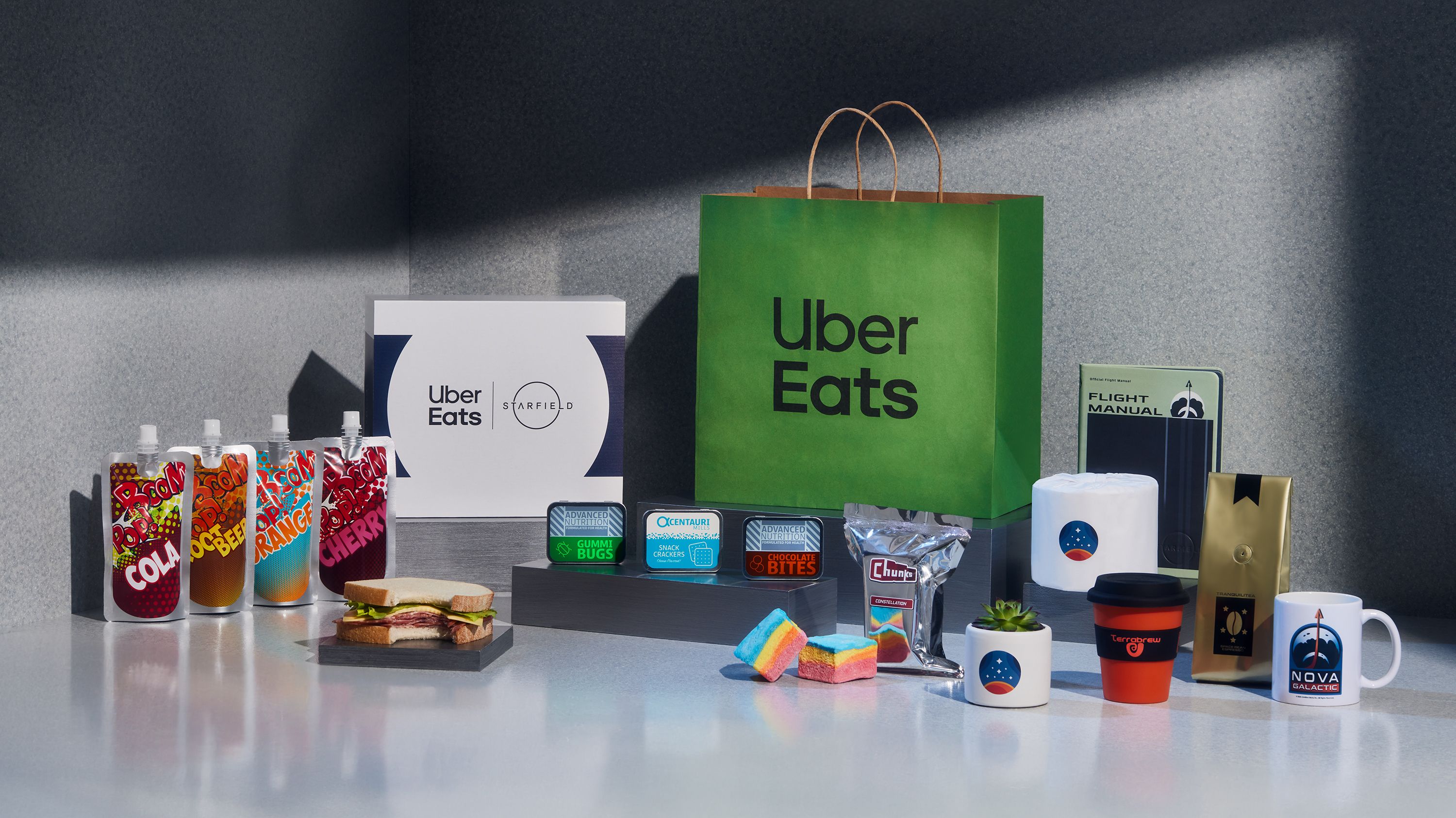 Livewire's Uber Eats and Starfield campaign image