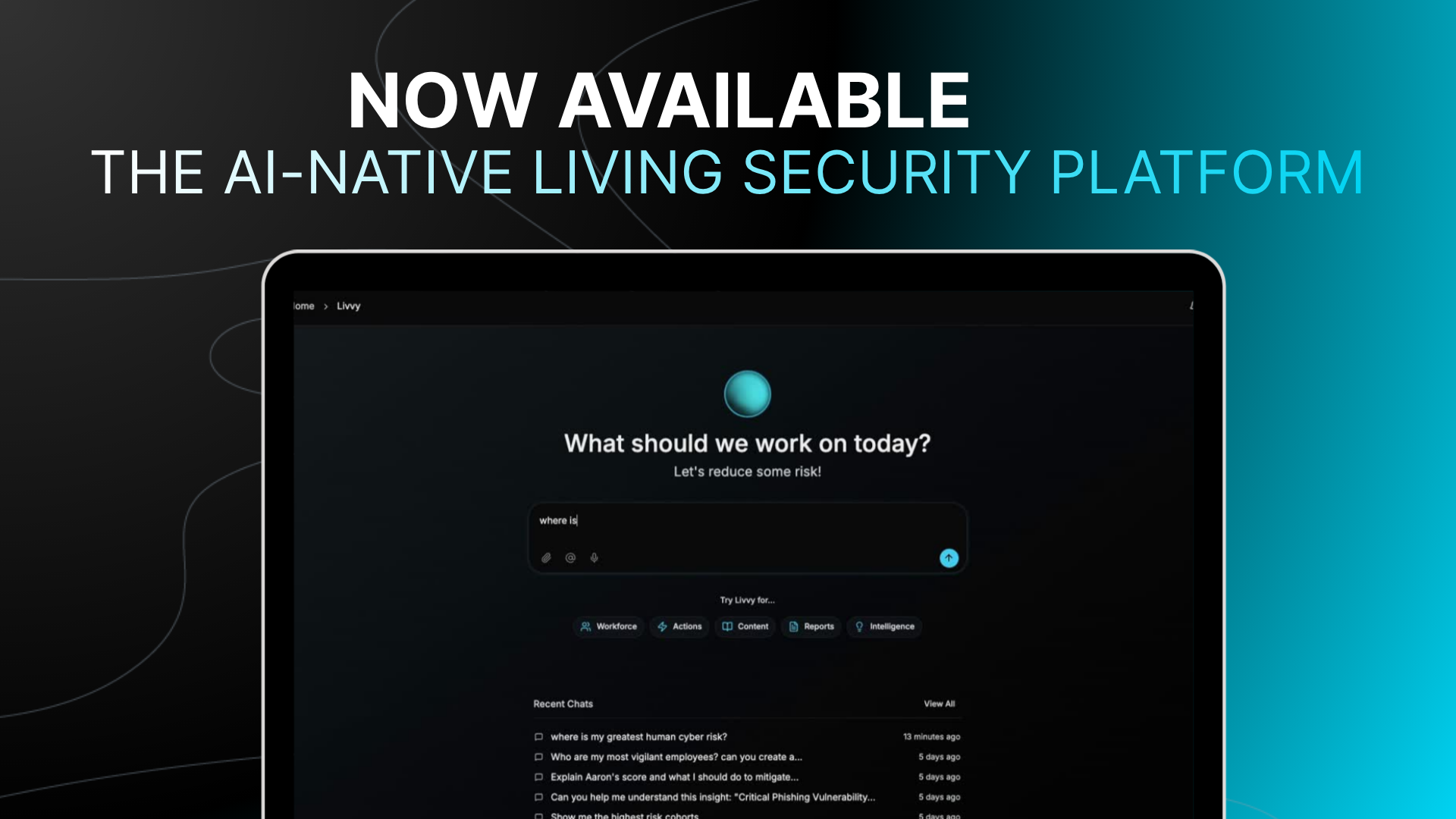 Living Security AI-native Human Risk Management platform