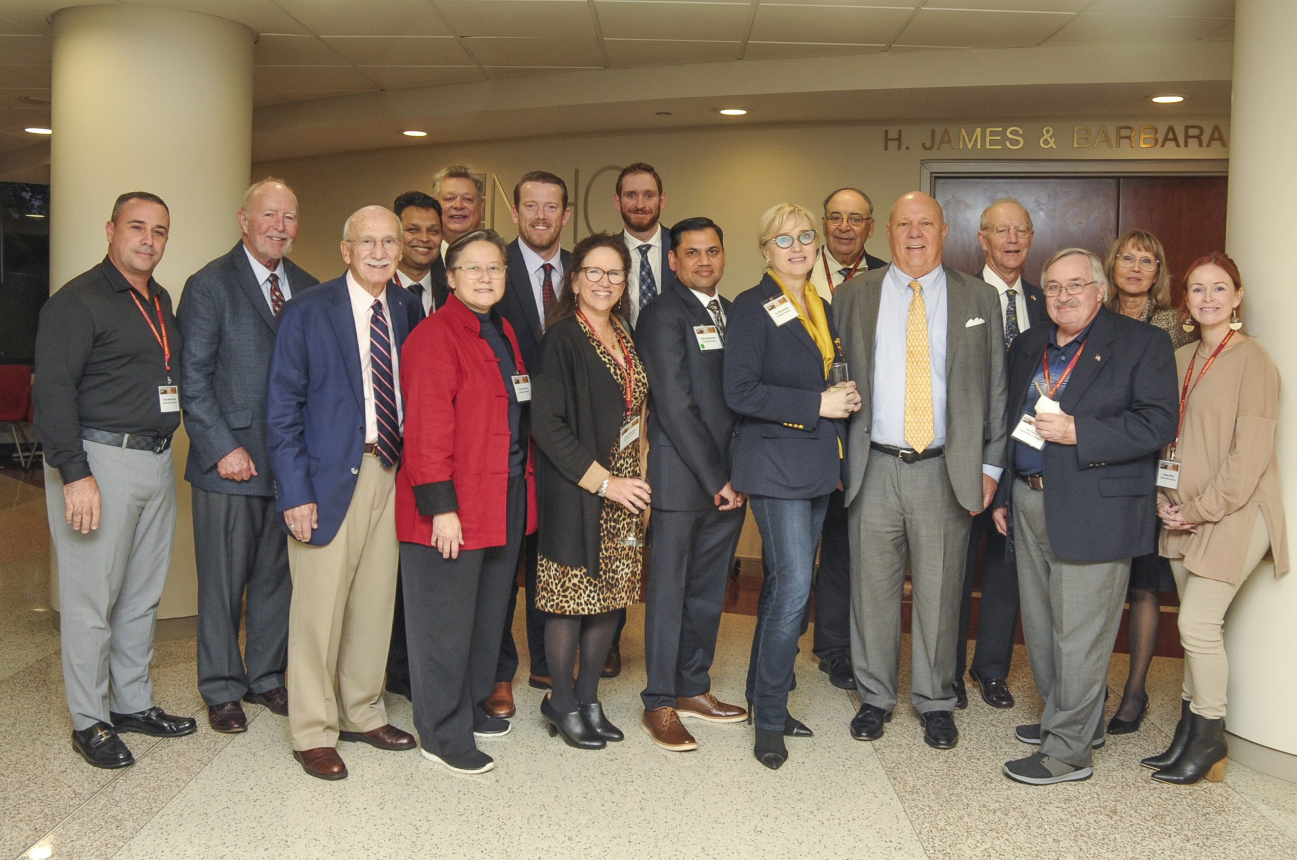 The Fasano Underwriting team gathered for a group photograph