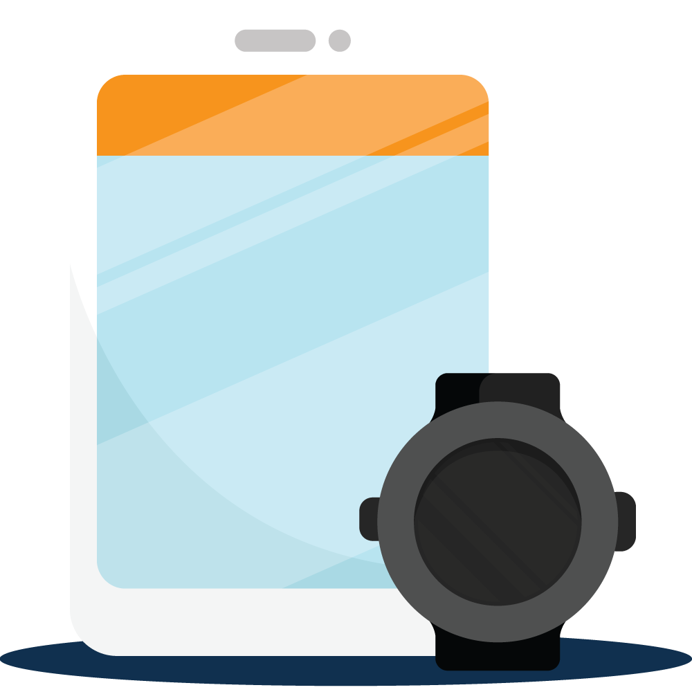 Official Lose It! product illustration showing the app on a phone and smartwatch