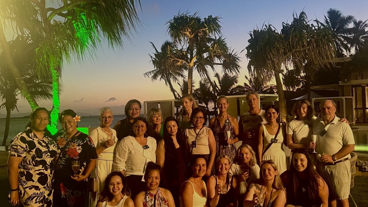 Drake International colleagues gathered outdoors during the 100% Club trip in Australia