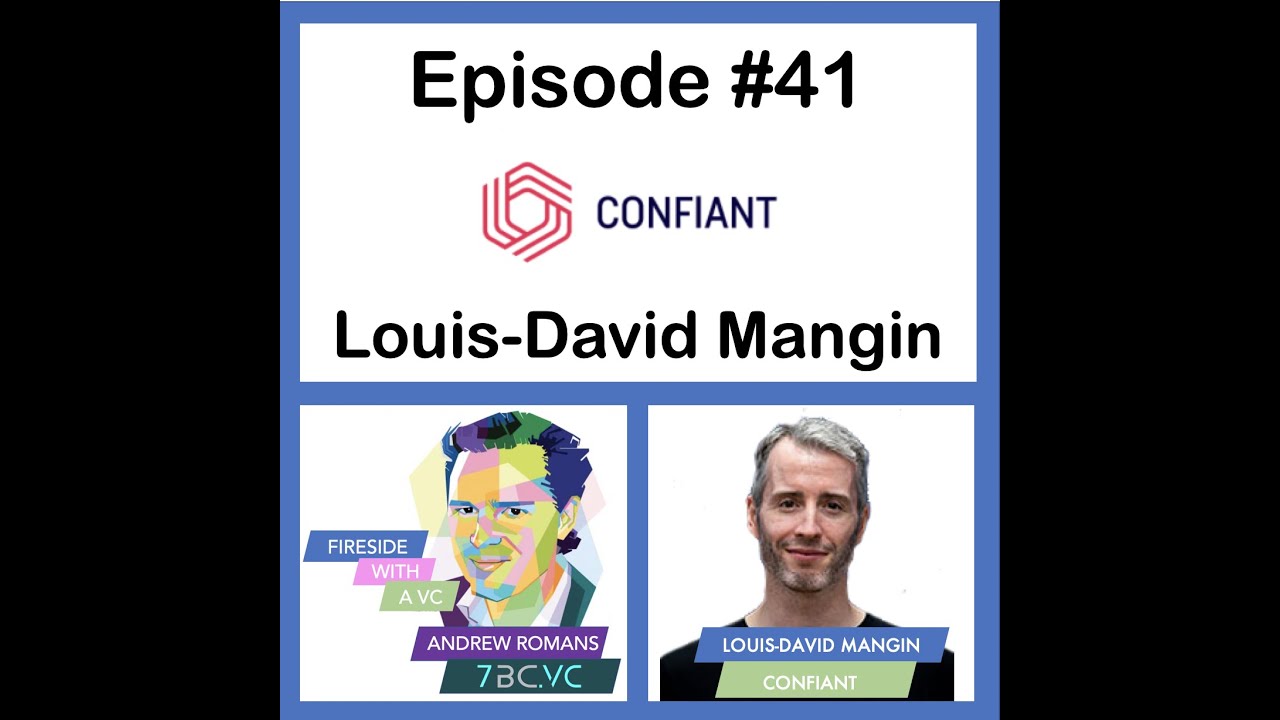 Episode 41 artwork for Fireside with a VC, featuring Andrew Romans and Louis-David Mangin
