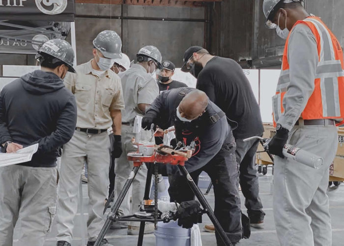 Oakland Unified School District construction project connected to LCG's project labor agreement work