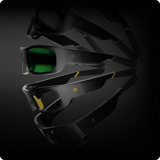 Lucyd Armor smart safety glasses