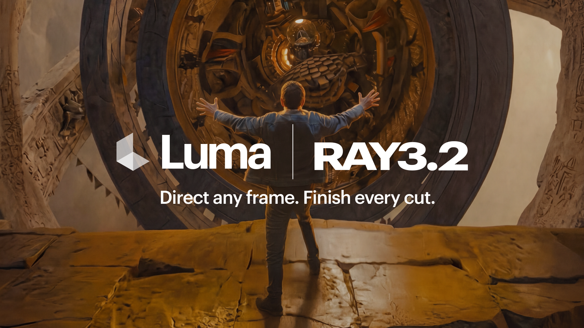 Official Luma Ray3.2 launch artwork