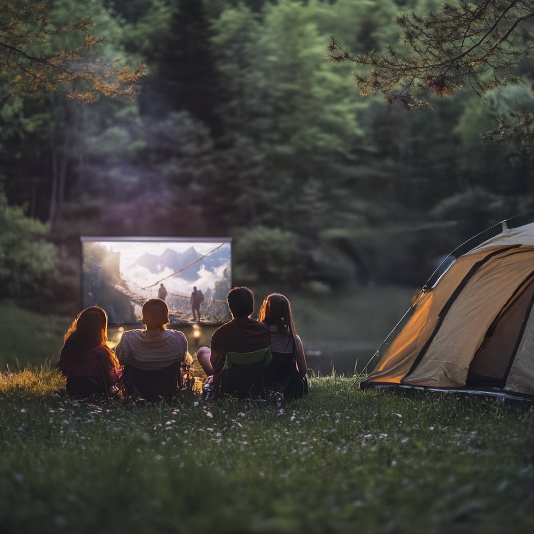 The Lumi Max portable projector