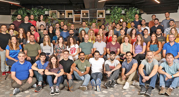 Lusha team photographed in 2021