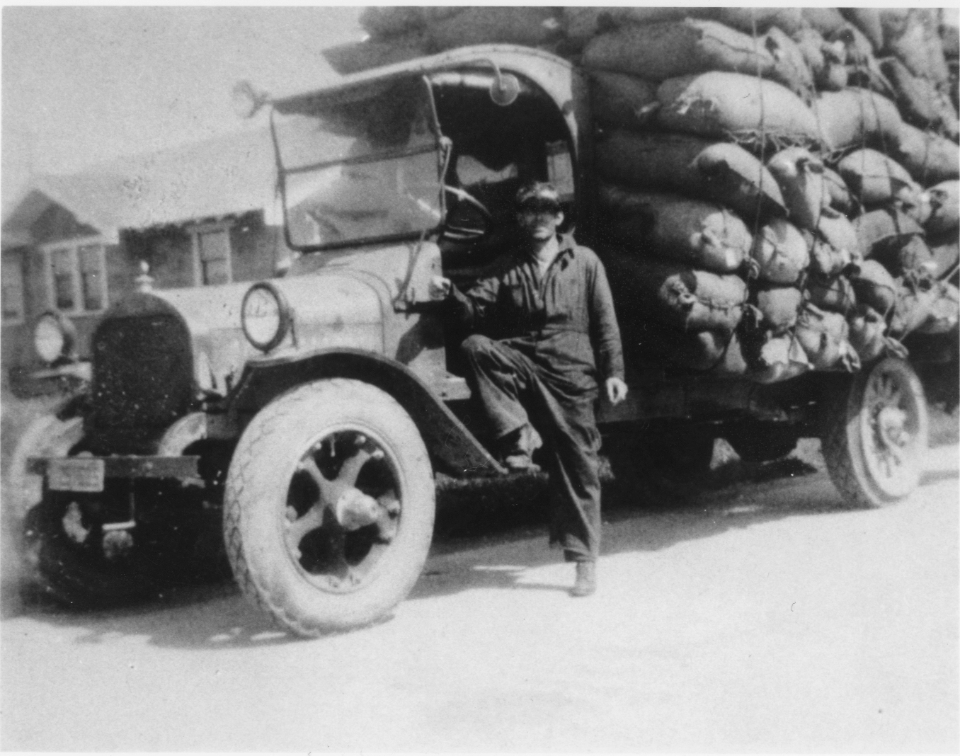 Archival photograph of Ed Austin in the 1920s