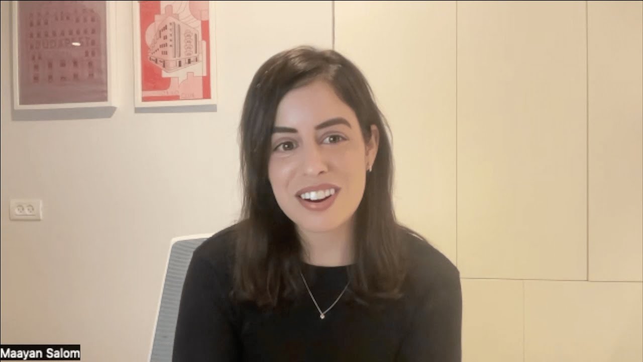 Maayan Salom speaking during a recorded interview about Elementary and data observability