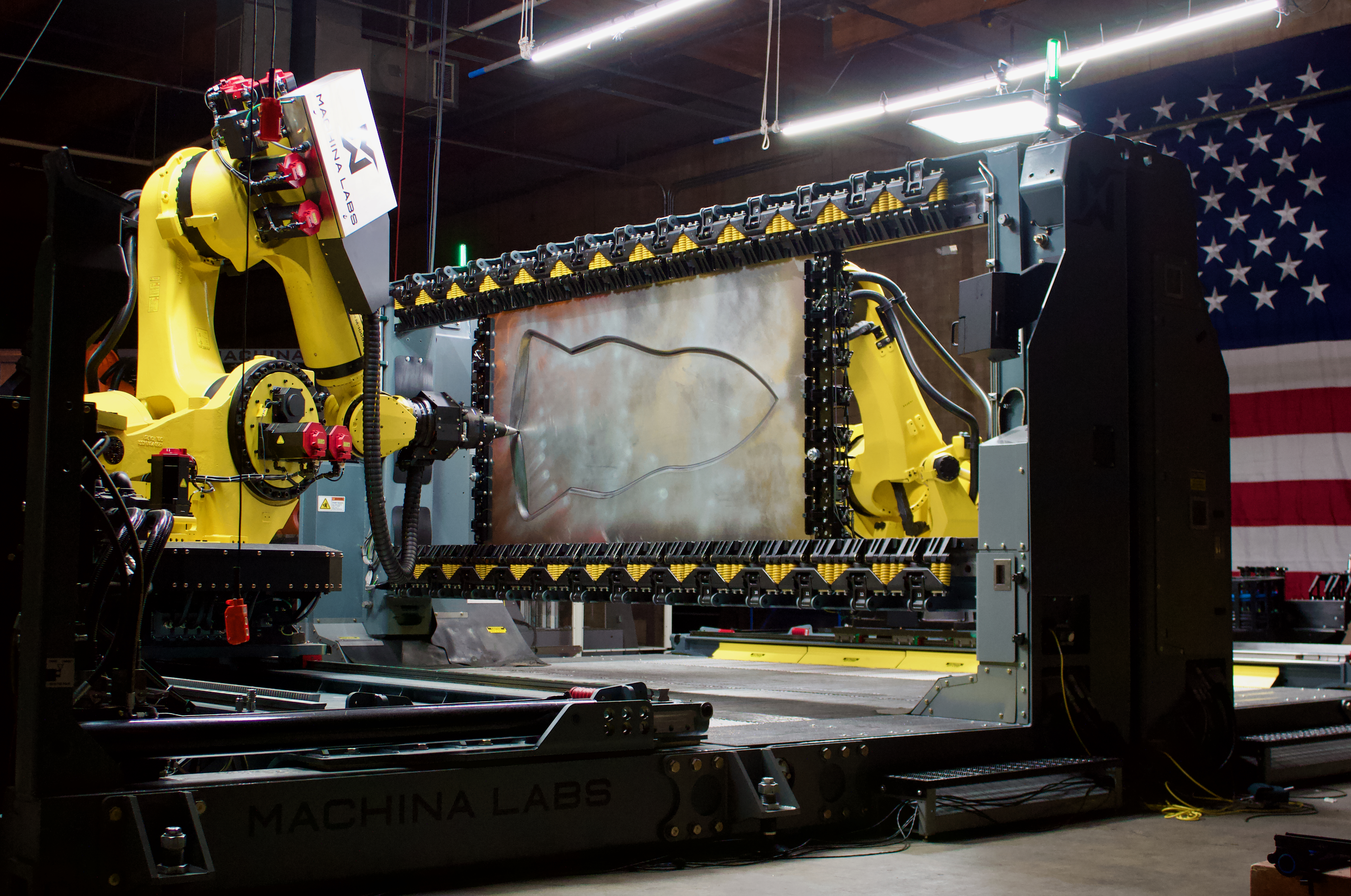 Machina Labs RoboCraftsman robotic metal-forming platform