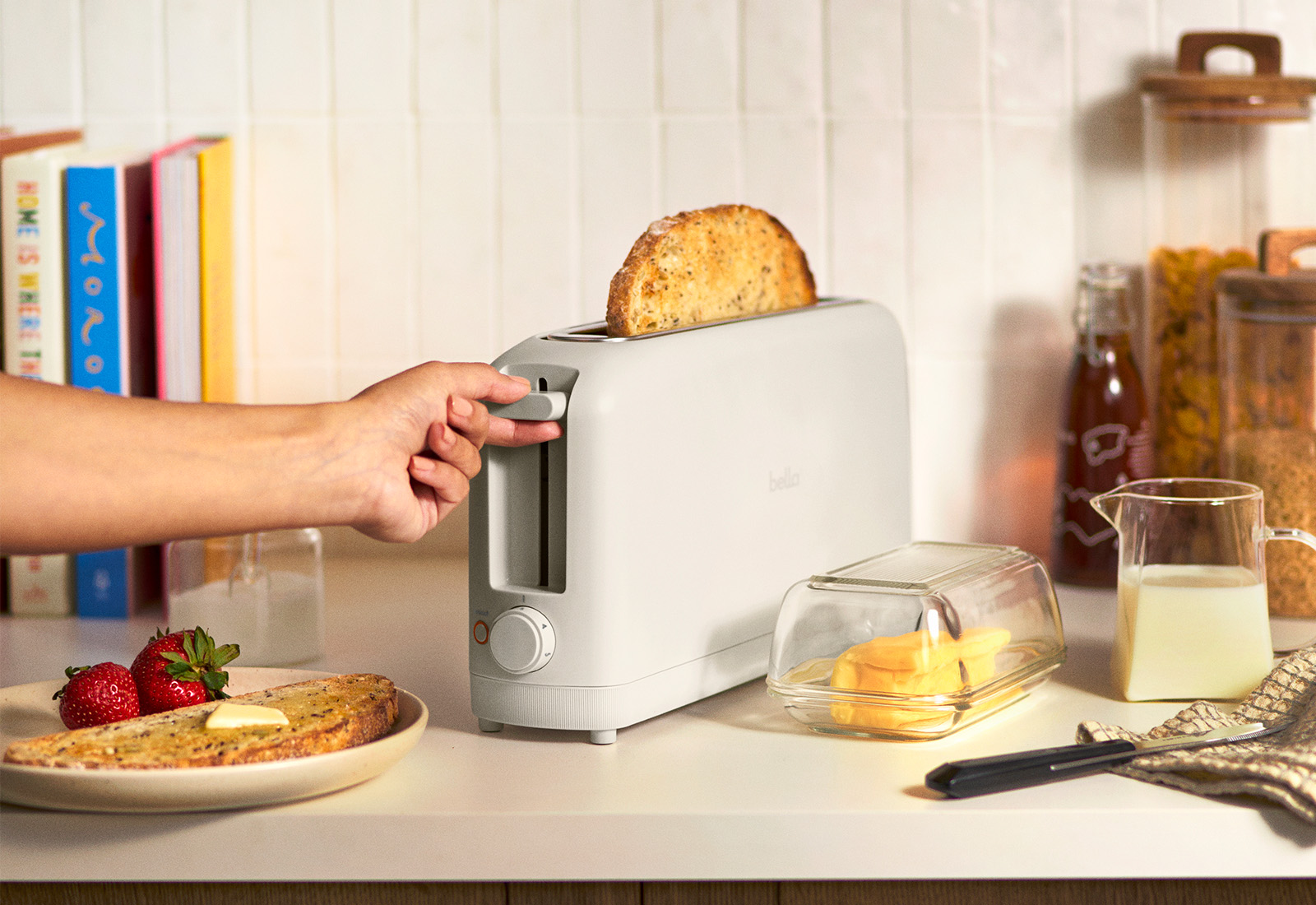 Bella toaster product photograph