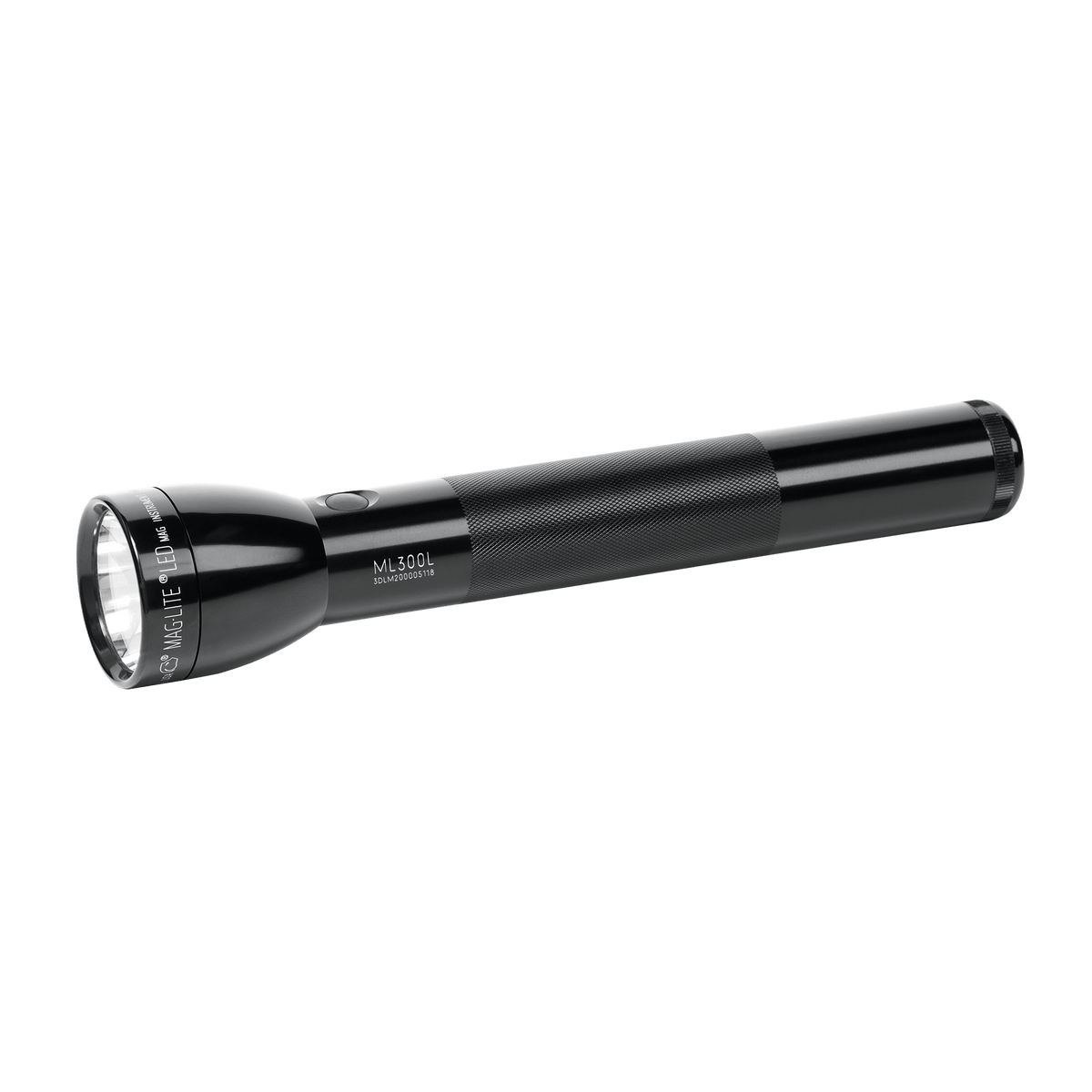 Full-size Maglite ML300L LED flashlight in black