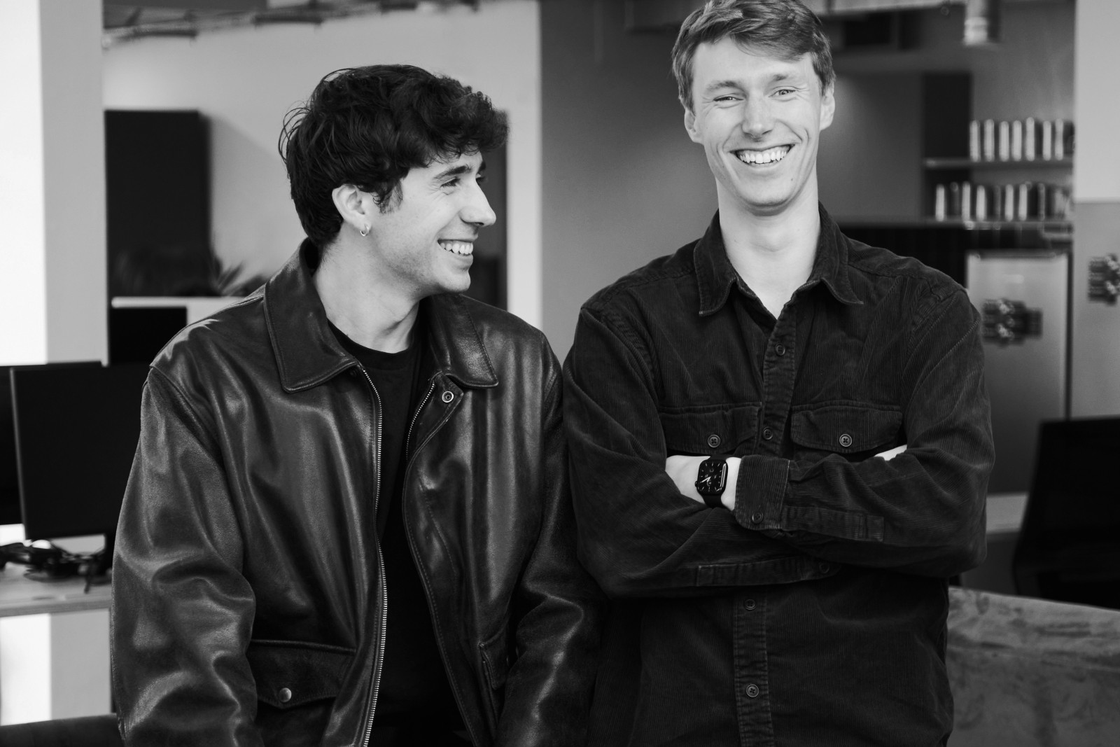 Magentic co-founders Odhran O’Donoghue, left, and Robin Van Aeken, right