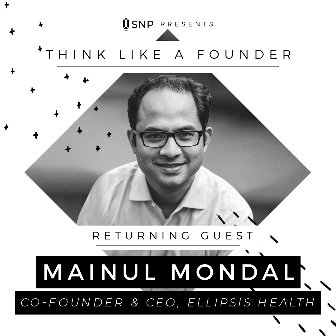 Mainul Mondal in the press artwork for his returning appearance on Think Like a Founder
