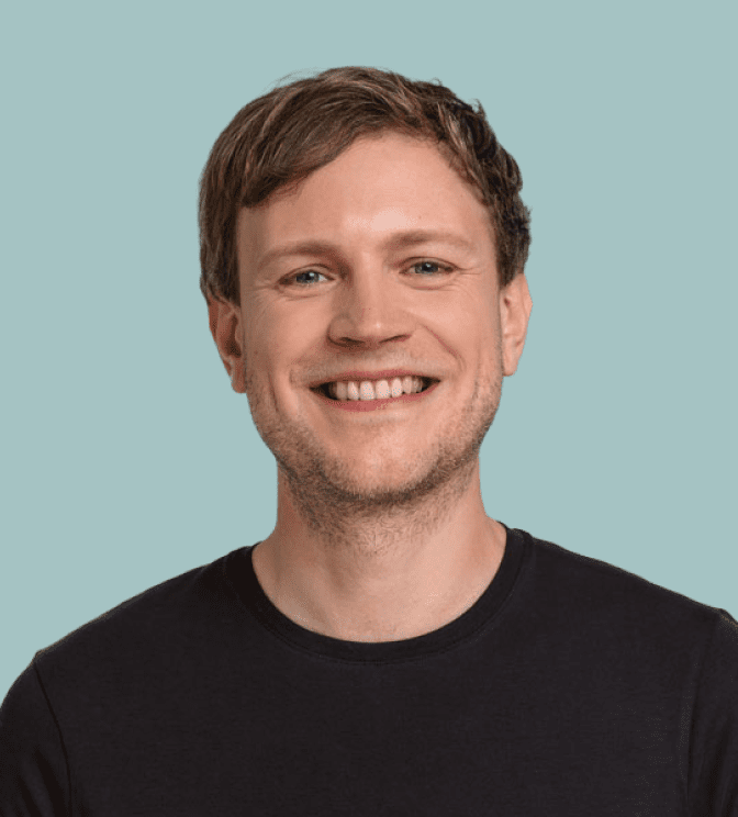 Portrait of Malte Rau, CEO and co-founder of Pliant