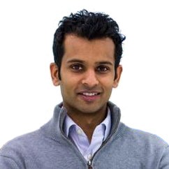 Manu Sivanandam in a 2018 author portrait