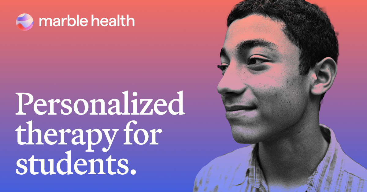 Marble Health - personalized therapy for students