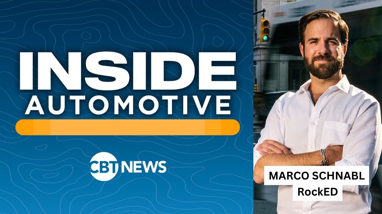 CBT News Inside Automotive interview artwork featuring Marco Schnabl of RockED