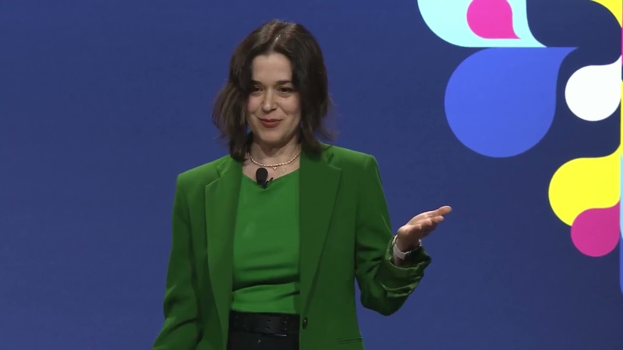 Marina Segal presenting Tamnoon onstage at RSA Conference Launch Pad in 2024