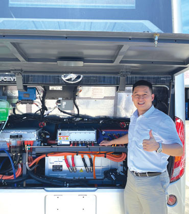 Mark Huang Bet on Hydrogen Before the Current Arrived