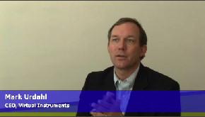 Mark Urdahl speaking during an April 2010 interview about Virtual Instruments