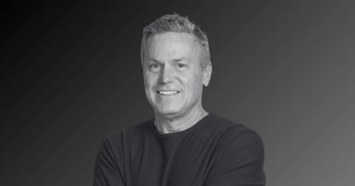 Marketbridge CEO Bob Ray in a black-and-white company portrait