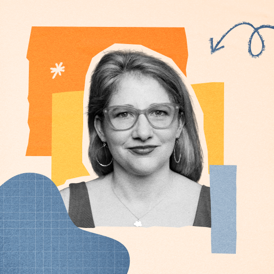 Official portrait of Laura M. Browning, lead editor of the Marketing Against the Grain newsletter