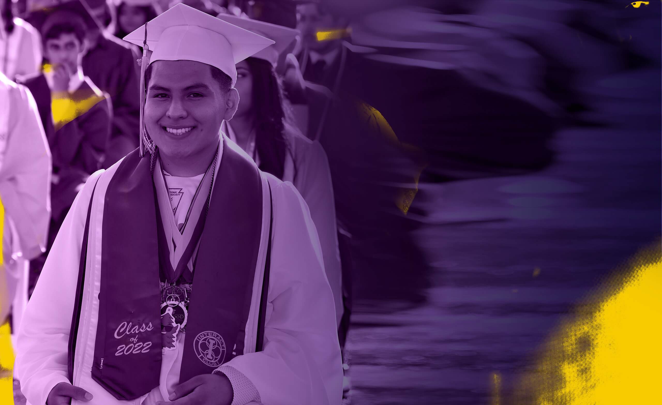 Lynwood graduate pictured in campaign artwork