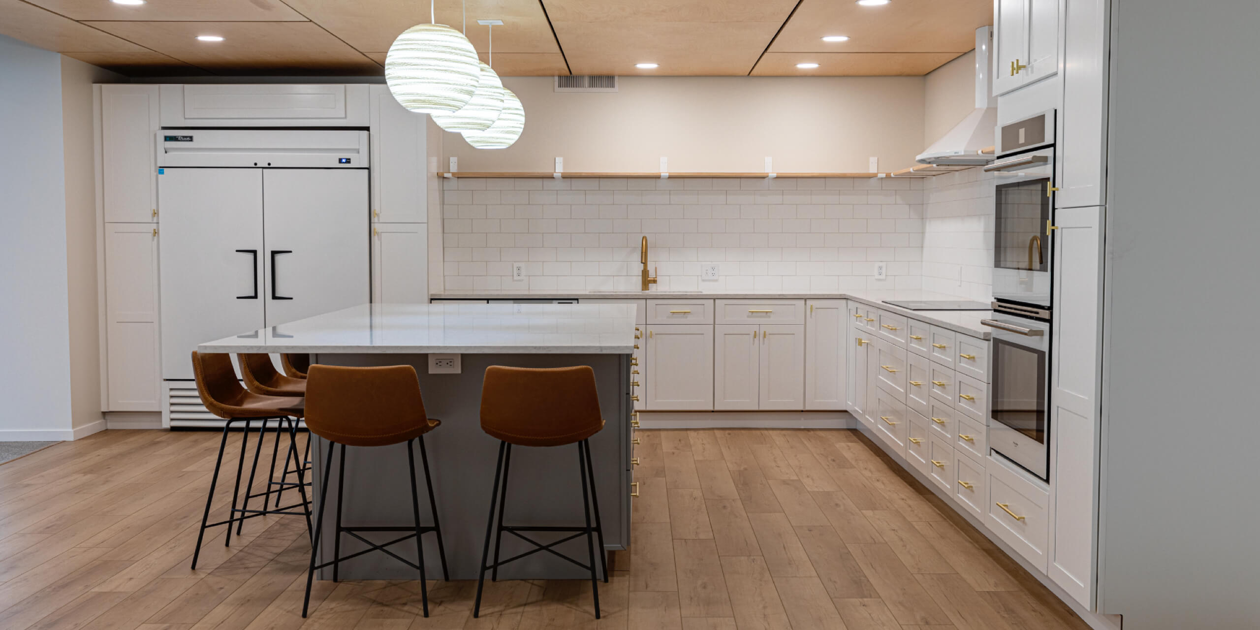 The test kitchen inside MarketPlace's St. Louis studio