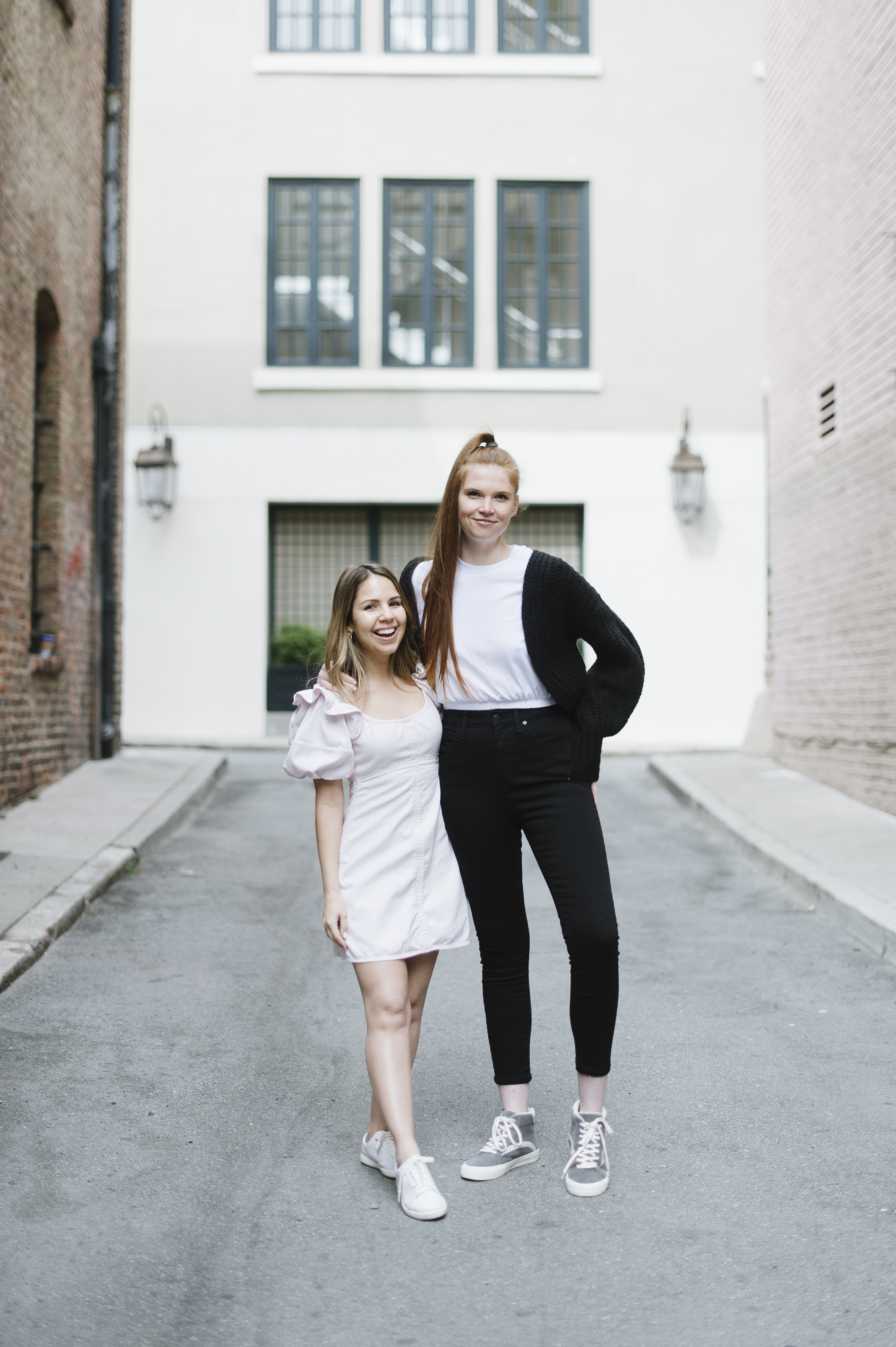 Martha Bitar and Rebecca Shostak standing together in San Francisco