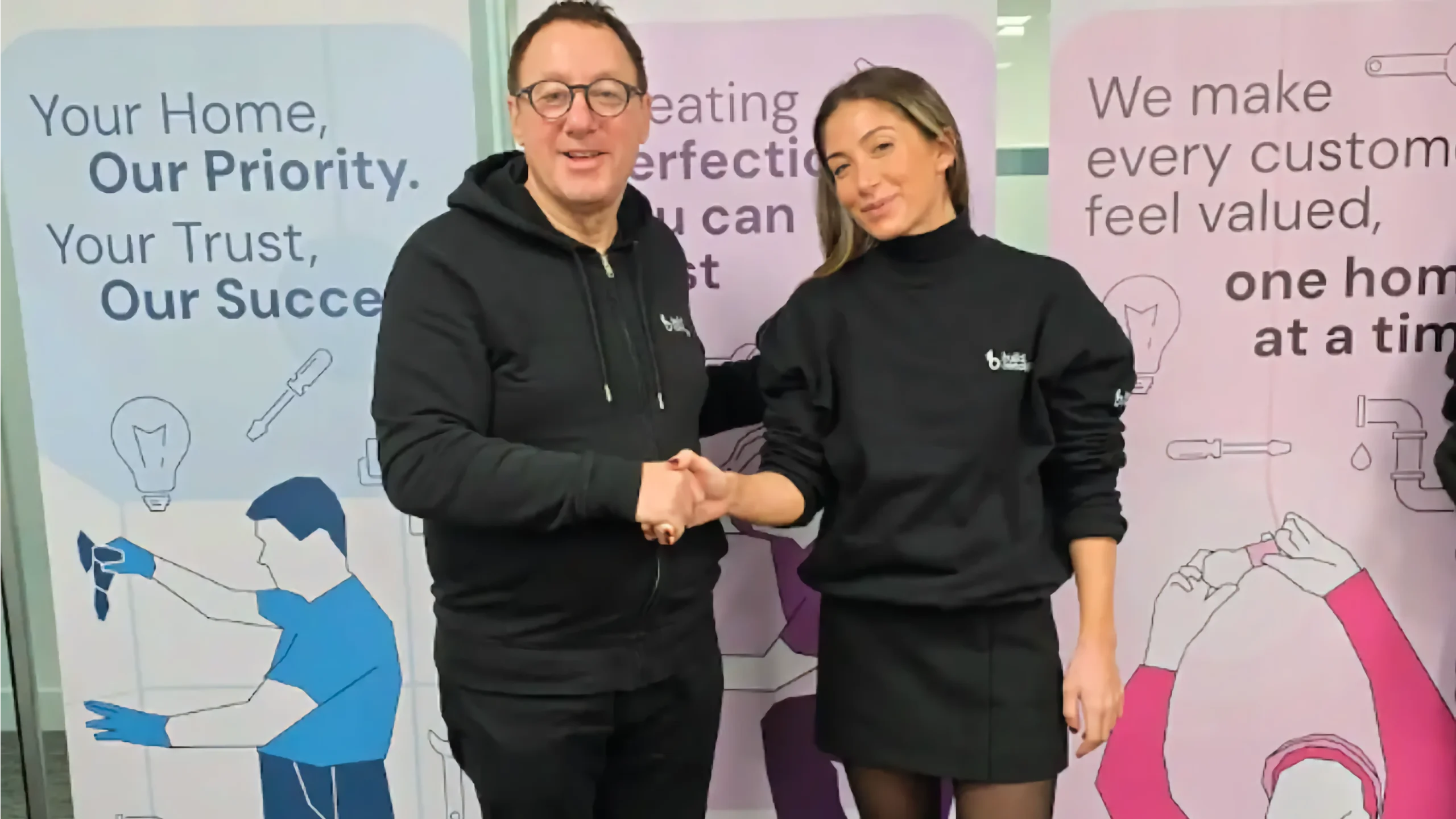 Martin Port with his daughter Leah Port