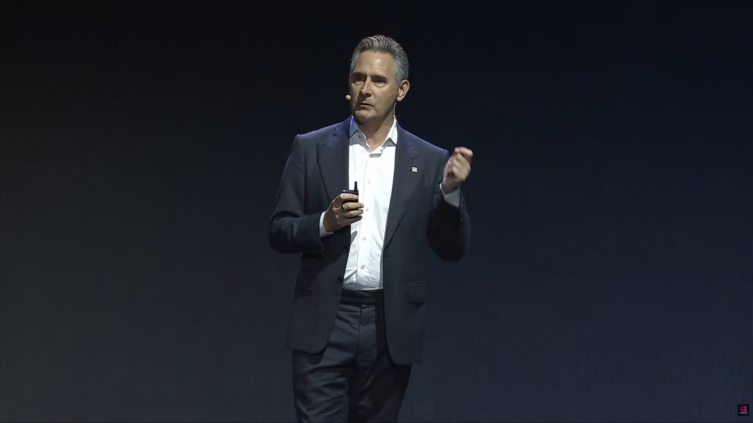 Matt Murphy speaking on stage at Marvell’s COMPUTEX 2026 keynote