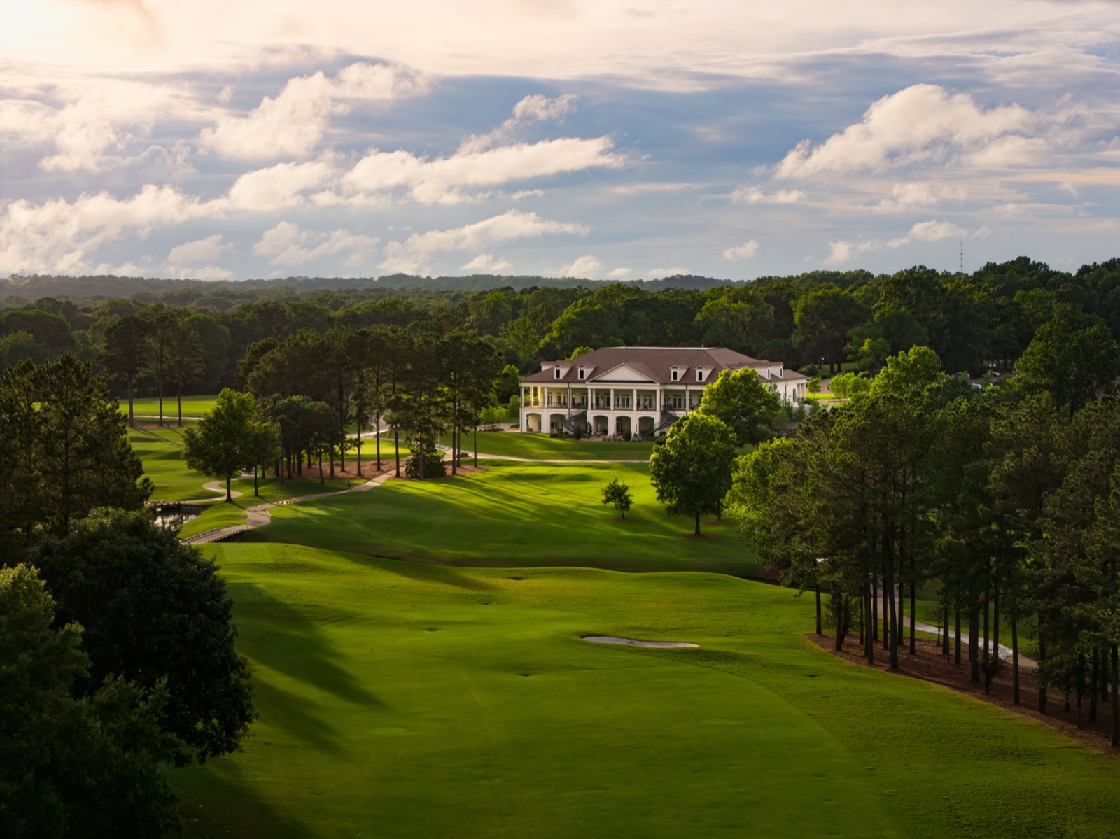 The clubhouse at Reunion Golf and Country Club
