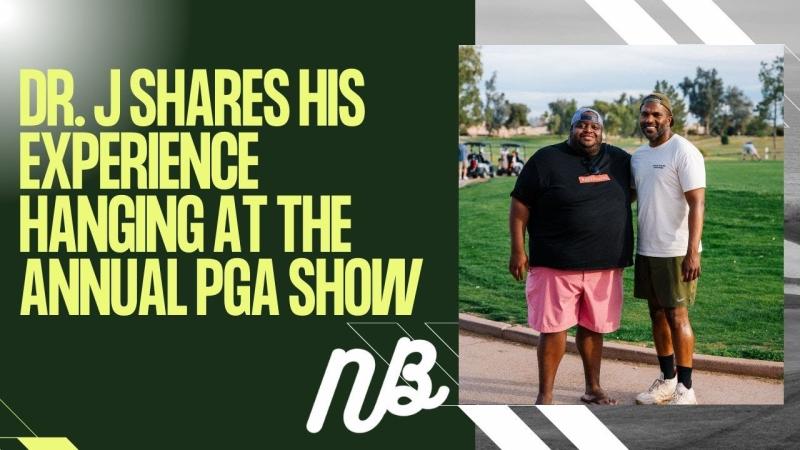 Matthew Kennard and Jonathan Jenkins together at a golf event
