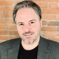 Portrait of Matthew Marx, co-founder and CEO of Evocalize