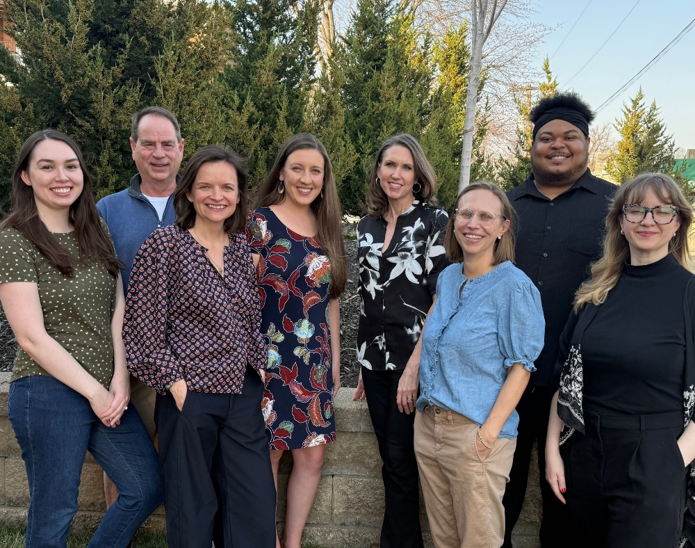 Members of the Mazur and Company team gathered together