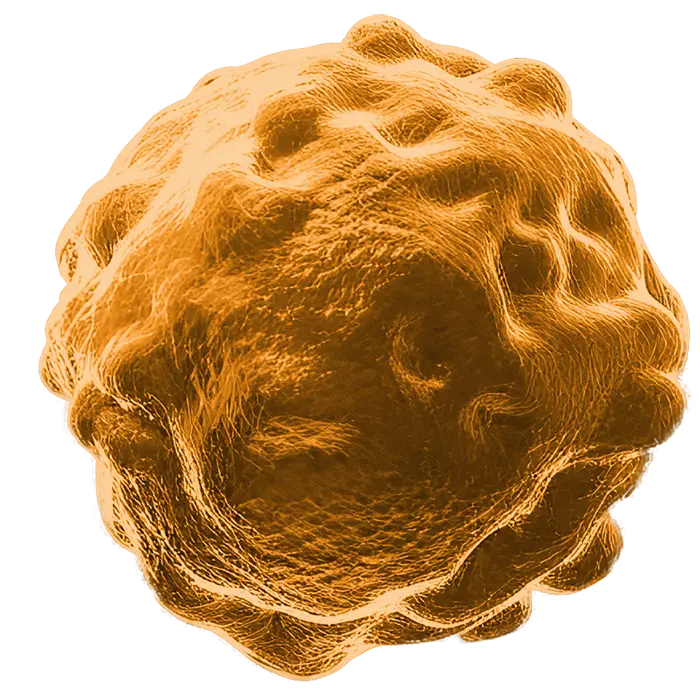 MBrace Therapeutics - fluorescent cancer cell imaging in yellow